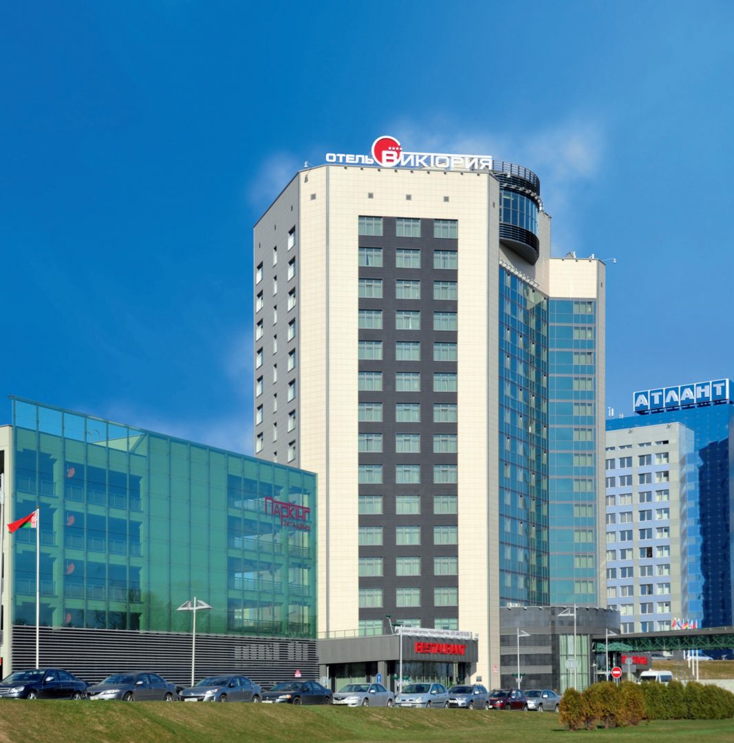 Hotel Victoria, Mińsk, Białoruś. Inwestor: KUP Biznes Centr Stolica. 