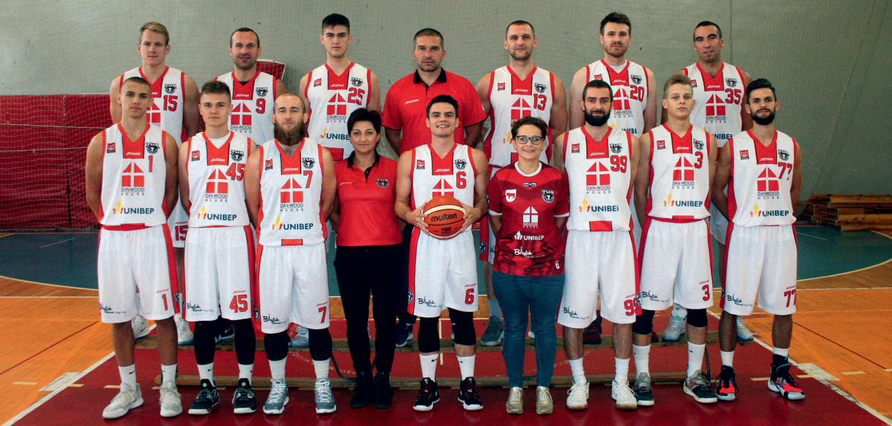 Drużyna Tur Basket Bielsk Podlaski występująca w sezonie 2018-2019.