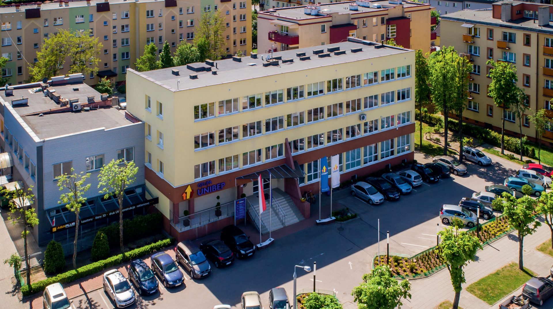 Główna siedziba Unibep SA w Bielsku Podlaskim
