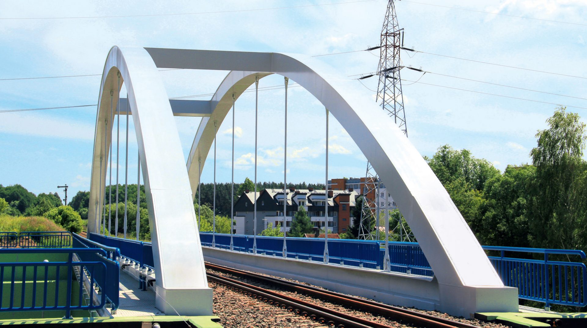 Most nad ul. Piastowską, Białystok, Polska.
Inwestor: Miasto Białystok.